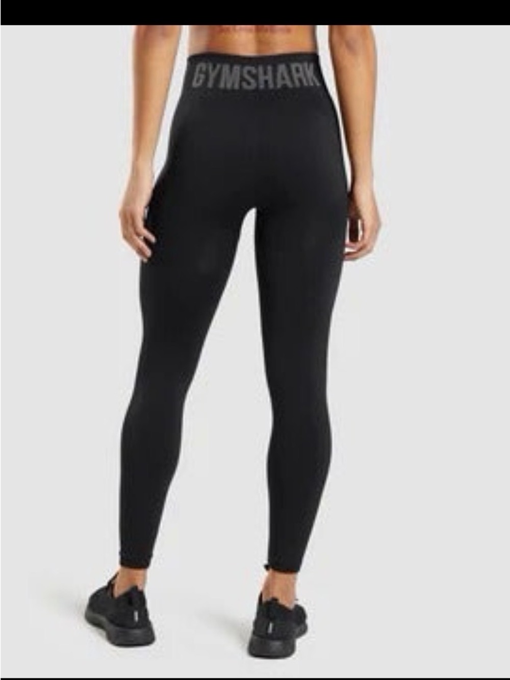 Gymshark Black High-Waist Seamless Leggings